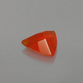 Fire Opal Gemstone in 6 x 6 mm (calibrated) Size for Sale, Fire Opal Stone in Reddish Orange Color