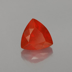 0.8ct Trillion Facet Reddish Orange Fire Opal for sale thumb image of 0.8ct Trillion Facet Reddish Orange Fire Opal (ID: 366867)