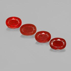 1ct Oval Facet Reddish Orange Fire Opal for sale thumb image of 1ct Oval Facet Reddish Orange Fire Opal (ID: 367415)