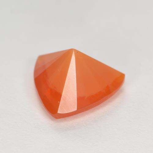 Fire Opal Gemstone in 9 x 9 mm (calibrated) Size for Sale, Fire Opal Stone in Bright Orange Color