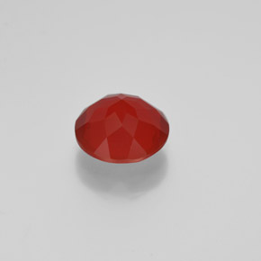 Fire Opal Gemstone in 9 mm (calibrated) Size for Sale, Fire Opal Stone in Reddish Orange Color