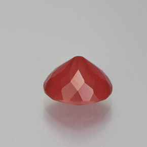 Fire Opal Gemstone in 10.1 x 8.8 mm Size for Sale, Fire Opal Stone in Medium Red Color