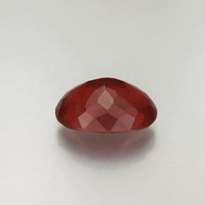 Fire Opal Gemstone in 12.5 x 8.9 mm Size for Sale, Fire Opal Stone in Reddish Orange Color