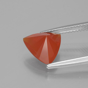 Fire Opal Gemstone in 10.6 x 10.3 mm Size for Sale, Fire Opal Stone in Orange Color