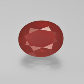 4.9ct Oval Facet Reddish Orange Fire Opal for sale thumb image of 4.9ct Oval Facet Reddish Orange Fire Opal (ID: 369675)