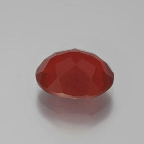 Fire Opal Gemstone in 12 x 9.3 mm Size for Sale, Fire Opal Stone in Orange Red Color