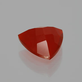 Fire Opal Gemstone in 10.5 x 10.1 mm Size for Sale, Fire Opal Stone in Orange Red Color
