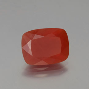 2.08 ct Red Fire Opal Stone, Natural Fire Opal in Cushion-Cut Shape for Sale