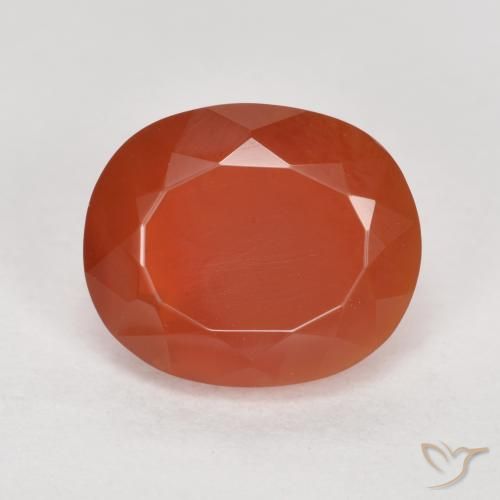 1.85 ct Oval Cut Fire Opal, 9.5 x 8 mm From Mexico, Photo A