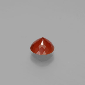 Fire Opal Gemstone in 6.5 mm (calibrated) Size for Sale, Fire Opal Stone in Reddish Orange Color