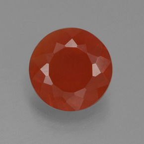 0.8ct Round Facet Reddish Orange Fire Opal for sale thumb image of 0.8ct Round Facet Reddish Orange Fire Opal (ID: 383234)