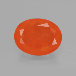 1.8ct Oval Facet Orange Fire Opal for sale thumb image of 1.8ct Oval Facet Orange Fire Opal (ID: 405200)