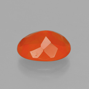 Fire Opal Gemstone in 11 x 8.5 mm Size for Sale, Fire Opal Stone in Fire Orange Color