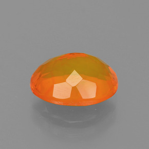 Fire Opal Gemstone in 10 x 8 mm (calibrated) Size for Sale, Fire Opal Stone in Orange Color
