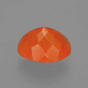 Fire Opal Gemstone in 11 x 9 mm (calibrated) Size for Sale, Fire Opal Stone in Orange Color