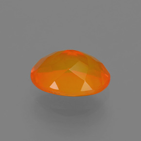 Fire Opal Gemstone in 9 x 7 mm (calibrated) Size for Sale, Fire Opal Stone in Orange Color