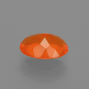 Fire Opal Gemstone in 9 x 7 mm (calibrated) Size for Sale, Fire Opal Stone in Orange Color