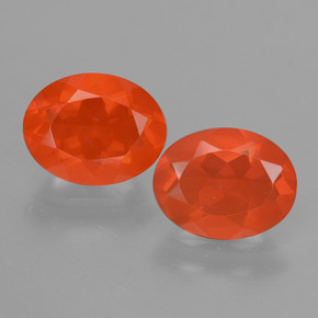 1.8ct Oval Facet Orange Fire Opal for sale thumb image of 1.8ct Oval Facet Orange Fire Opal (ID: 431901)