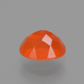 Fire Opal Gemstone in 8.8 x 7.1 mm Size for Sale, Fire Opal Stone in Orange Color