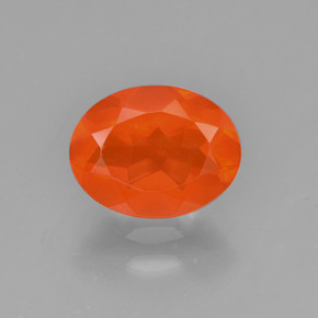1ct Oval Facet Orange Fire Opal for sale thumb image of 1ct Oval Facet Orange Fire Opal (ID: 450631)