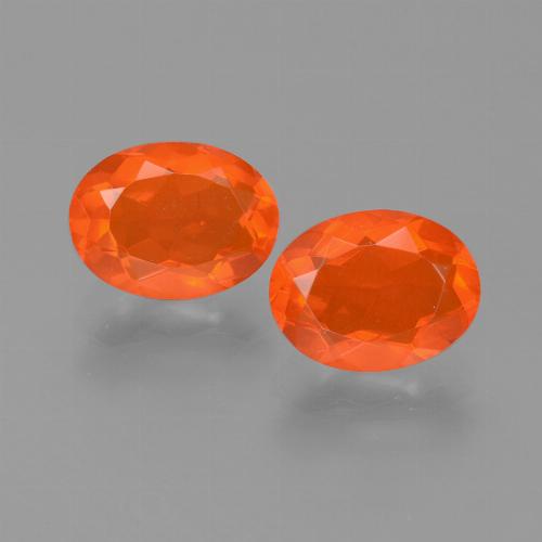 0.8ct Oval Facet Orange Fire Opal for sale thumb image of 0.8ct Oval Facet Orange Fire Opal (ID: 453970)