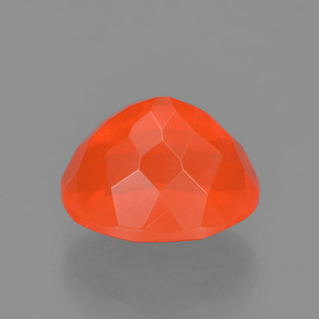 Fire Opal Gemstone in 9 x 7 mm (calibrated) Size for Sale, Fire Opal Stone in Orange Color