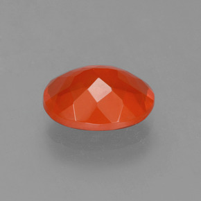 Fire Opal Gemstone in 10 x 8 mm (calibrated) Size for Sale, Fire Opal Stone in Orange Color