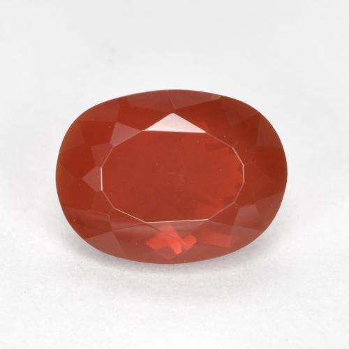 Lipstic Red Огненный Опал Камень - 1.2ct Фасетный Овал (ID: 511772)