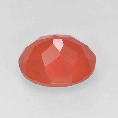 Fire Opal Gemstone in 11 x 9 mm (calibrated) Size for Sale, Fire Opal Stone in Fire Orange Color