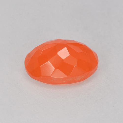 Fire Opal Gemstone in 8 x 6 mm (calibrated) Size for Sale, Fire Opal Stone in Fire Orange Color