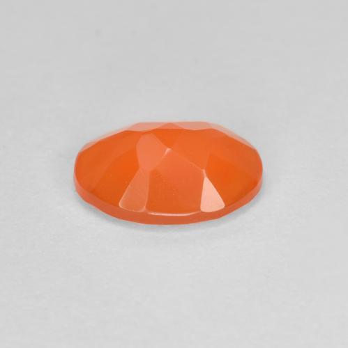 Fire Opal Gemstone in 7.7 x 5.8 mm Size for Sale, Fire Opal Stone in Fire Orange Color