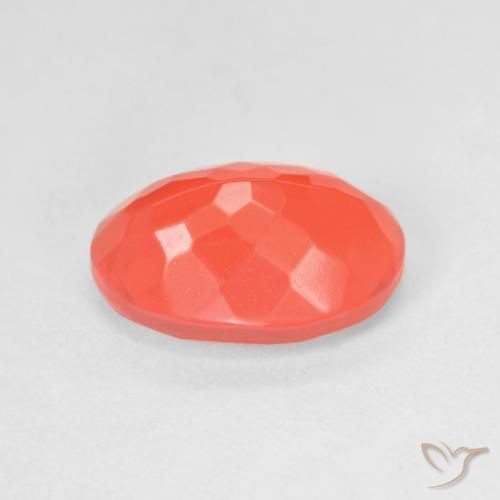 Fire Opal Gemstone in 12 x 8 mm (calibrated) Size for Sale, Fire Opal Stone in Bright Orange Color