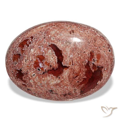 21.90ct Multicolor Fire Opal, Oval, Opaque