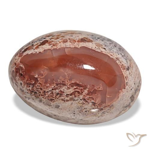 17.33 ct Multicolor Fire Opal Stone, Natural Fire Opal in Oval Cabochon Shape for Sale
