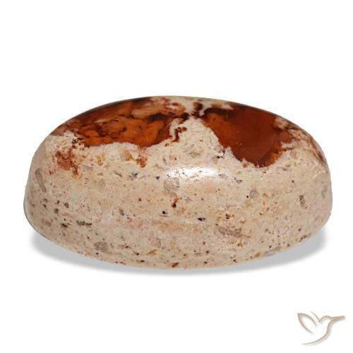 Fire Opal Gemstone in 22.3 x 14 mm Size for Sale, Fire Opal Stone in Multicolor Color