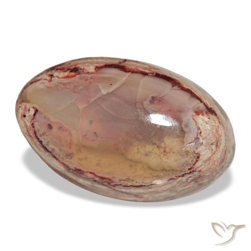 14.89 ct Multicolor Fire Opal Stone, Natural Fire Opal in Oval Cabochon Shape for Sale