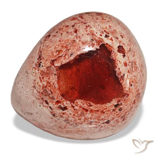 19.28 ct Multicolor Fire Opal Gemstone, Fire Opal Gem in Pear Cabochon Shape for Sale.