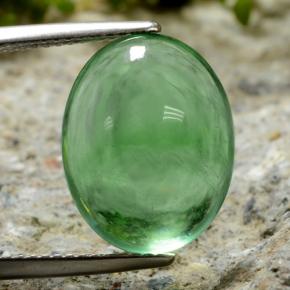 10.7ct Oval Cabochon Green Fluorite Gem for sale 10.7ct Oval Cabochon Green Fluorite Gem (ID: 475633)