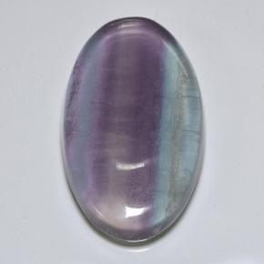 39.9ct Oval Cabochon Multicolor Fluorite Gem for sale 39.9ct Oval Cabochon Multicolor Fluorite Gem (ID: 486487)