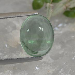 4.1ct Oval Cabochon Green Fluorite for sale thumb image of 4.1ct Oval Cabochon Green Fluorite (ID: 493799)