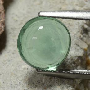 4.3ct Round Cabochon Green Fluorite for sale thumb image of 4.3ct Round Cabochon Green Fluorite (ID: 496612)