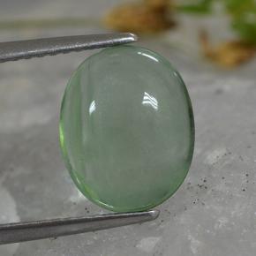 3.8ct Oval Cabochon Green Fluorite for sale thumb image of 3.8ct Oval Cabochon Green Fluorite (ID: 497181)