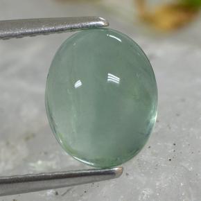 2.4ct Oval Cabochon Green Fluorite for sale thumb image of 2.4ct Oval Cabochon Green Fluorite (ID: 497183)