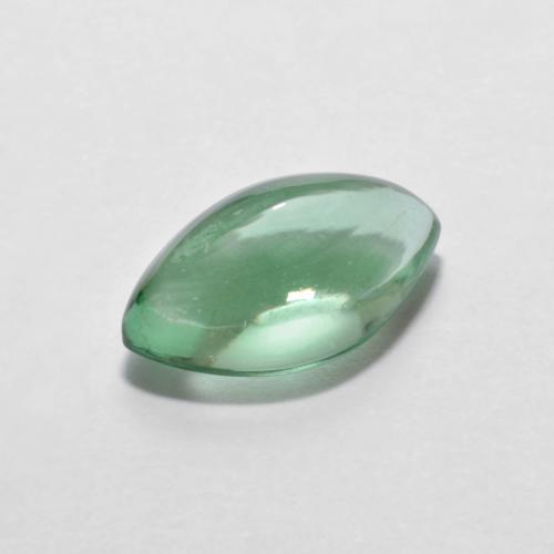 3,06ct Cabochon taglio marquise verde Fluorite dall'India, Dimension 11,5 x 6,7mm, Natural non trattati Gemstone, Transparent Clarity, 1 piece Fluorite in Verde freddo Color, Mohs Hardness of 4, Photo A
