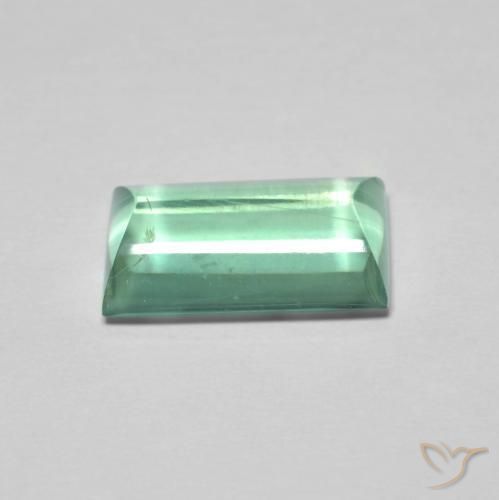 Fluorite Gemstone in 14 x 8 mm Size for Sale, Fluorite Stone in Light Green Color