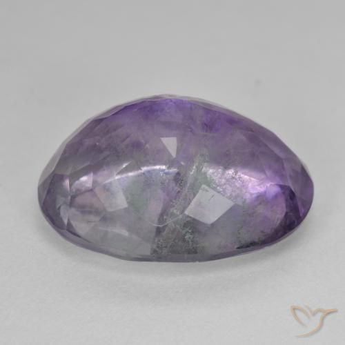 Fluorite Gemstone in 20 x 15 mm (calibrated) Size for Sale, Fluorite Stone in Multicolor Color