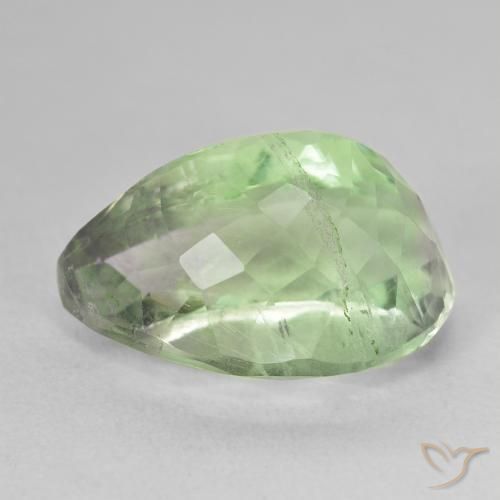 Fluorite Gemstone in 17.1 x 11.9 mm Size for Sale, Fluorite Stone in Multicolor Color