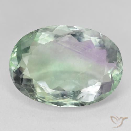 28.28ct Natural Multicolor Fluorite, Oval, SI