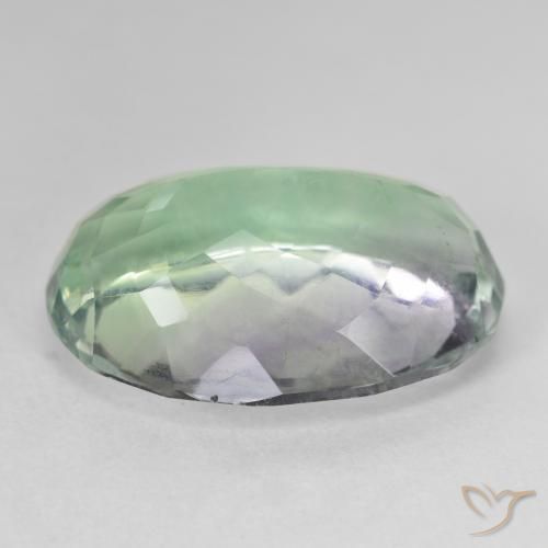 Fluorite Gemstone in 22.9 x 16.4 mm Size for Sale, Fluorite Stone in Multicolor Color