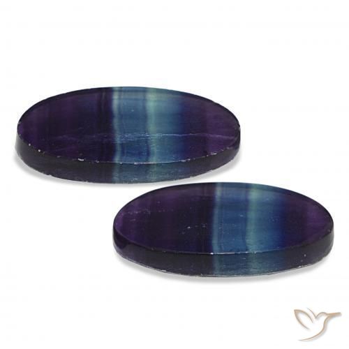 Fluorite Gemstones in 23.1 x 12.2 mm Size for Sale, Fluorite Stones in Multicolor Color